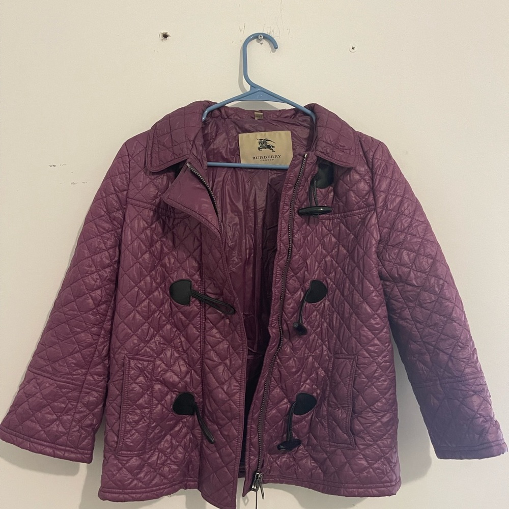 Burberry jacket size 6